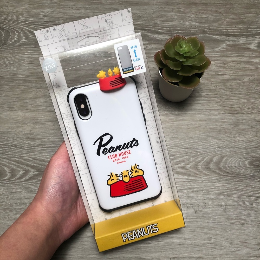 peanuts woodstock iphone x/xs hard phone case - Picture 1 of 3